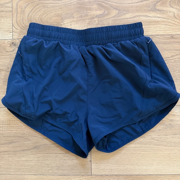 lululemon athletica Pants - Lululemon Running Shorts Navy 2.5” Lined Zip Pockets Women’s XS 2